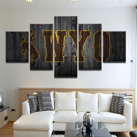 Wyoming Cowboys – Sport Canvas Wall Art