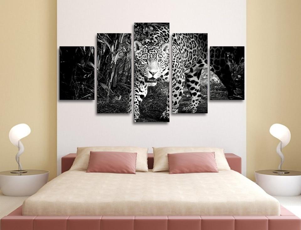 Yaguar Dikaya Koshka Hischnik Animal Canvas Wall Art