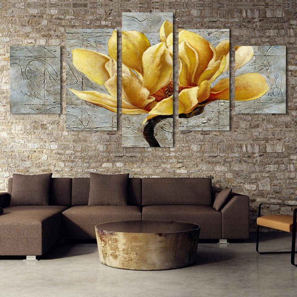 Yellow Flower 20 – Nature Canvas Wall Art