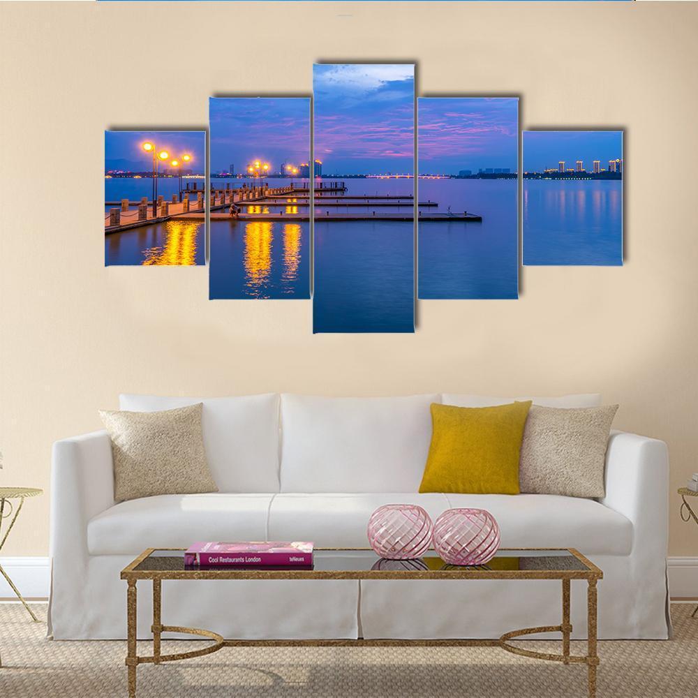 Yixing Shiqiao Lake View – Nature Canvas Wall Art
