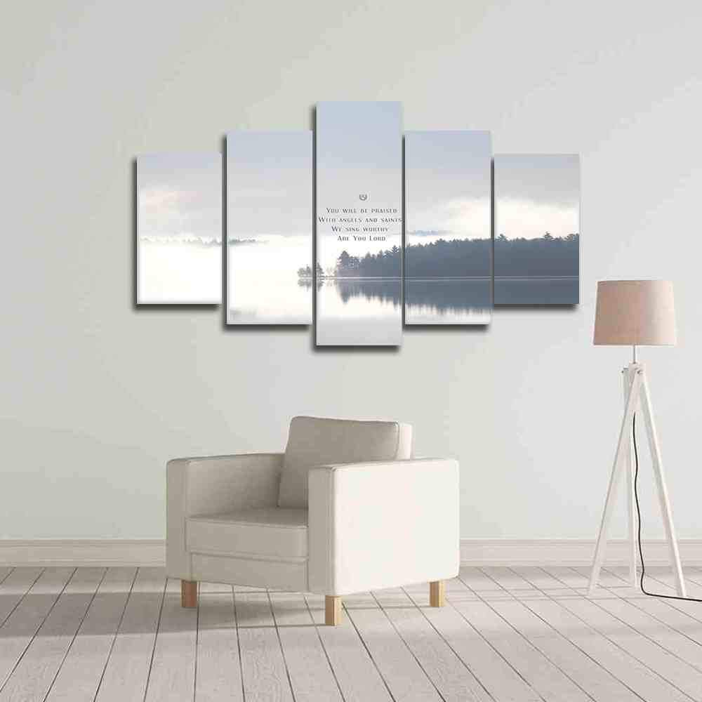You Will Be Praised – Abstract Canvas Wall Art