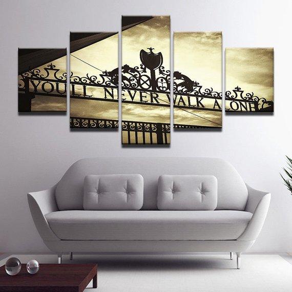 You’Ll Never Walk Alone Liverpool 1 – Sport Canvas Wall Art