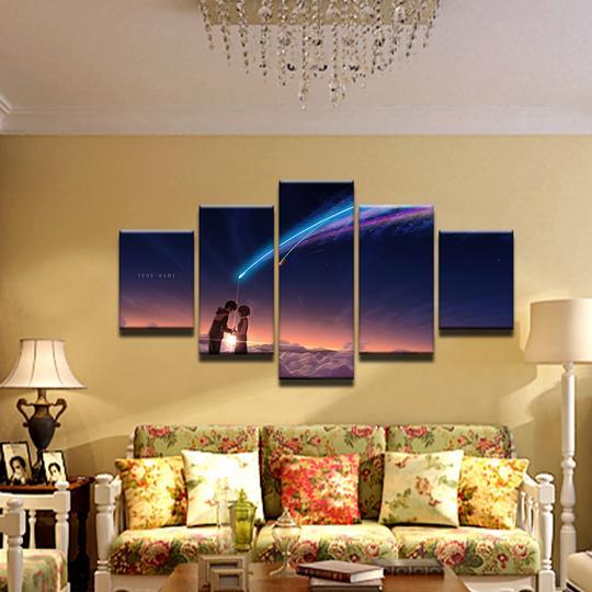 Your Name Kimi No Na Wa- Anime Canvas Wall Art
