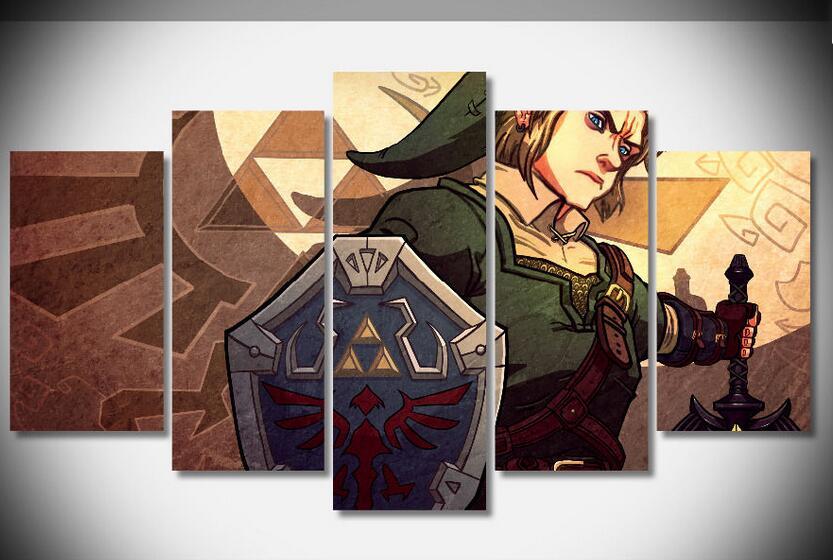 Zelda Link – Gaming Canvas Wall Art