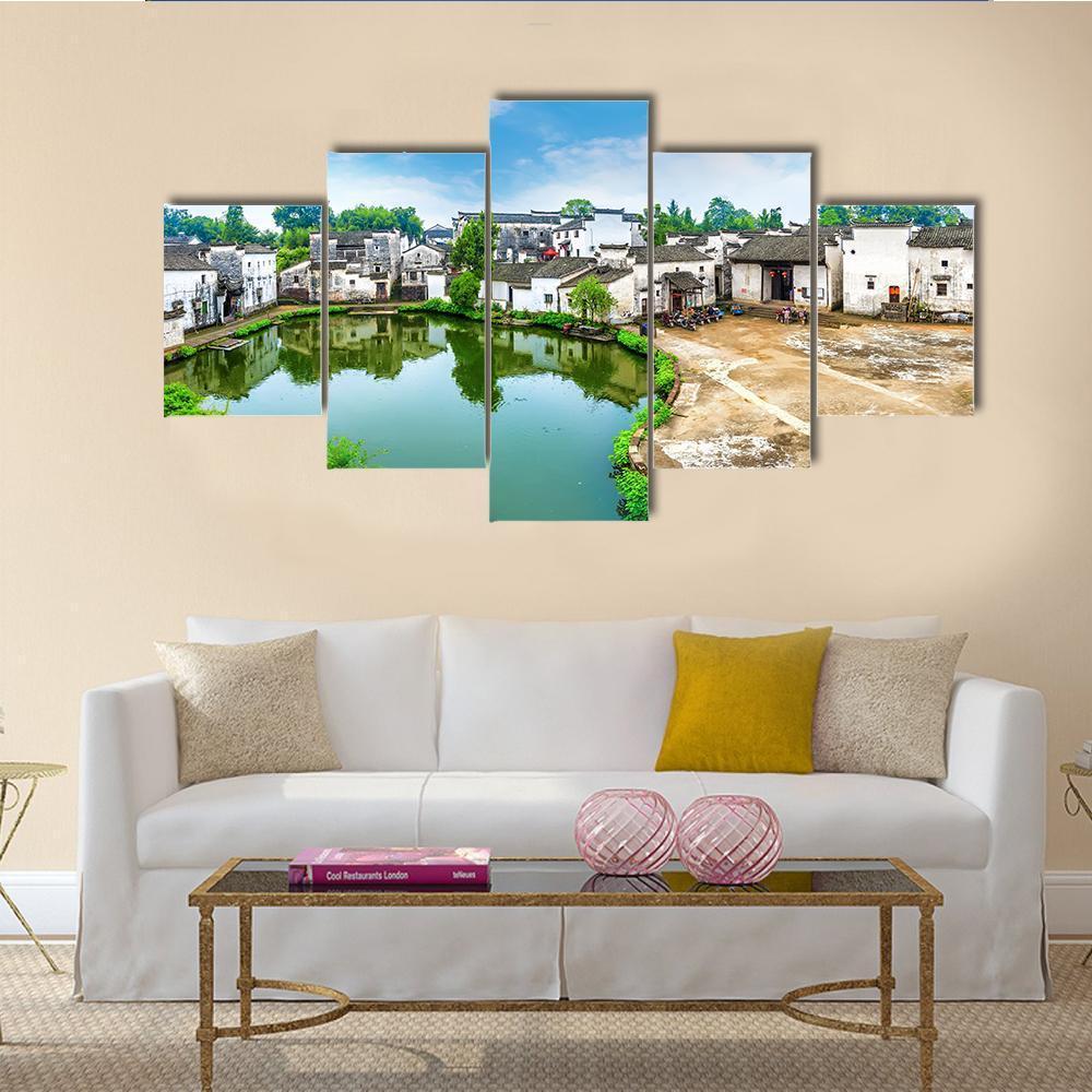 Zhuge Bagua Village Scenic Area – Nature Canvas Wall Art