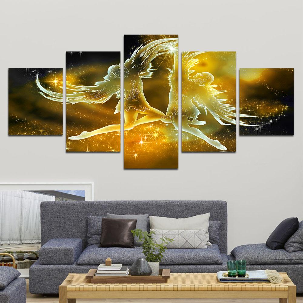 Zodiac – Gemini – Abstract Canvas Wall Art