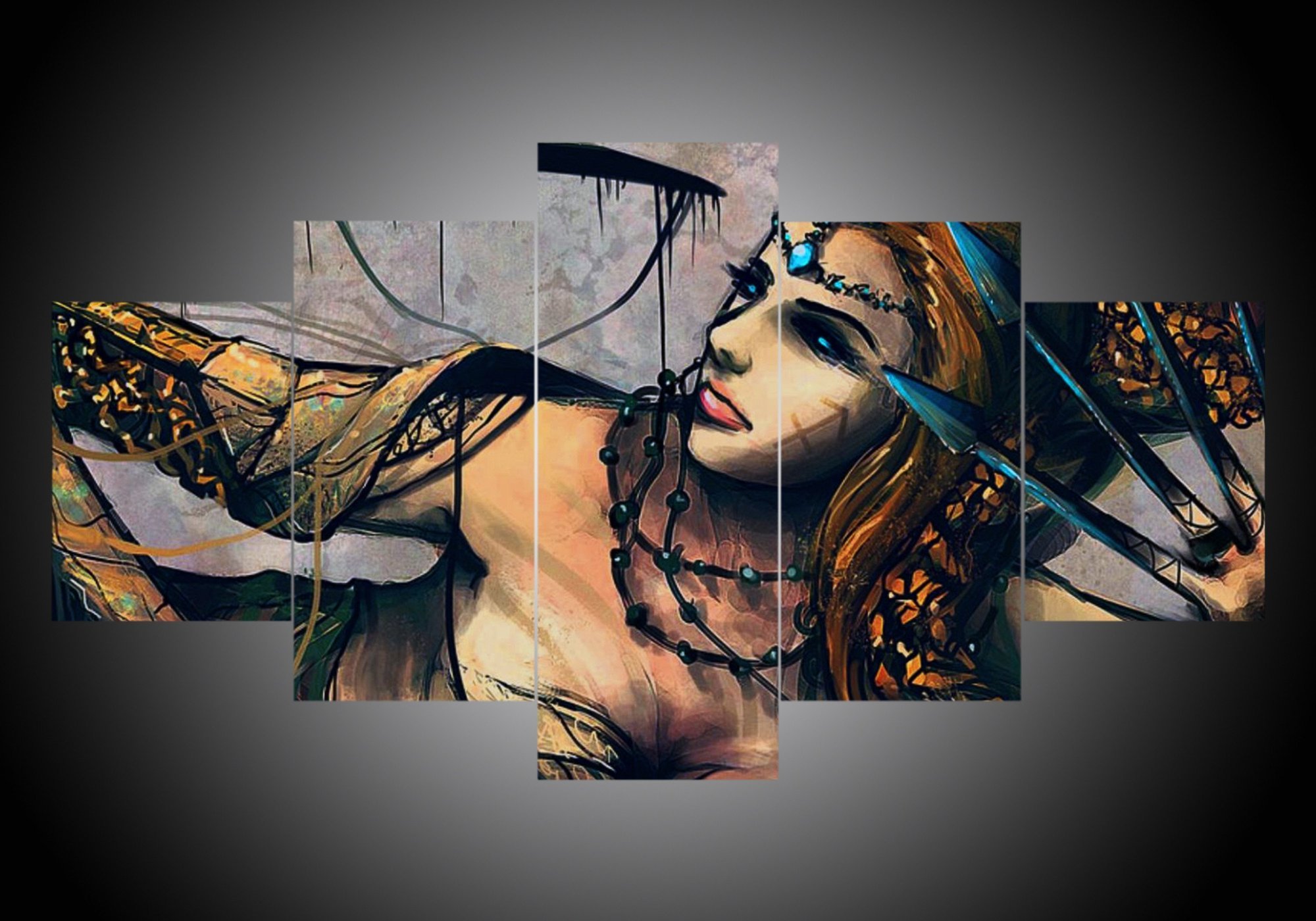 Zodiac – Sagittarius – Abstract Canvas Wall Art