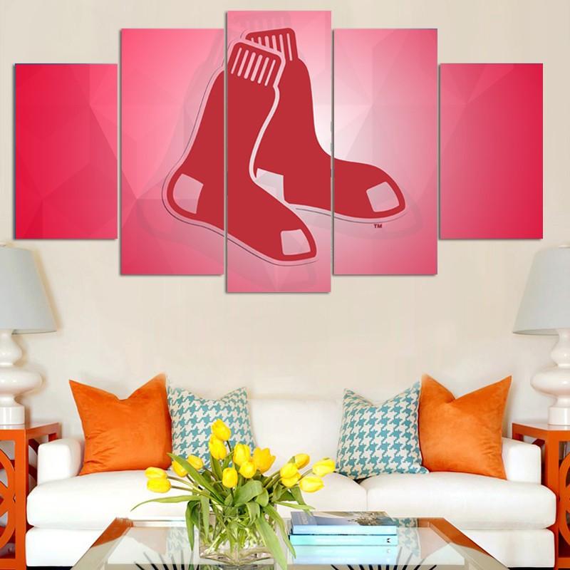 Boston Red Sox Mlb Team Canvas Wall Art