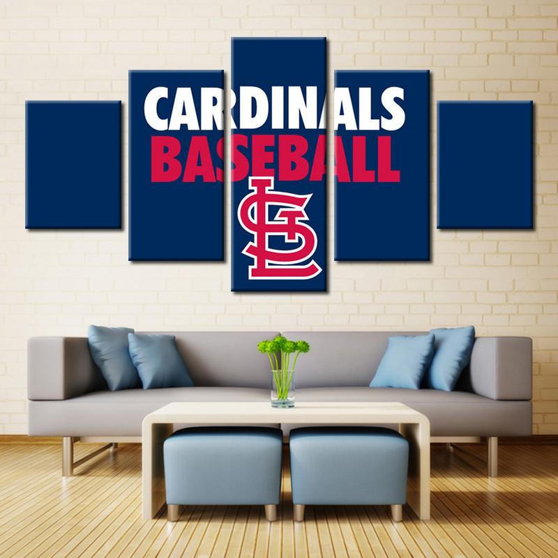 St. Louis Cardinals Team Canvas Wall Art