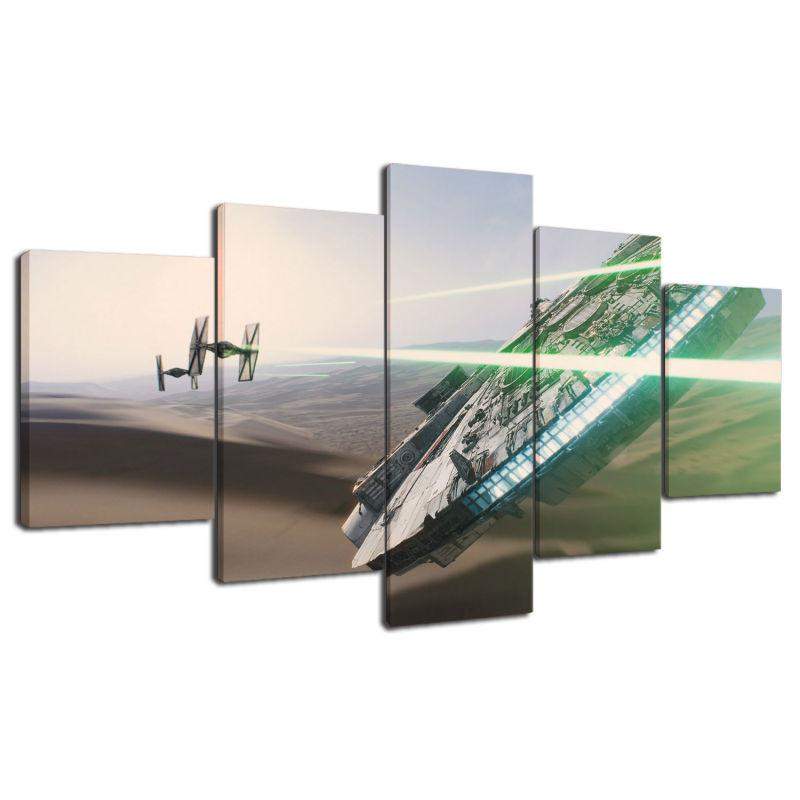 Star Wars Space Craft Canvas Wall Art