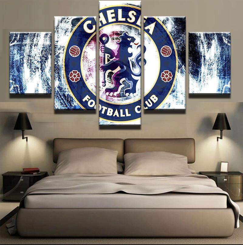 Chelsea Football Team Canvas Wall Art Chelsea Football Team Canvas Wall Art