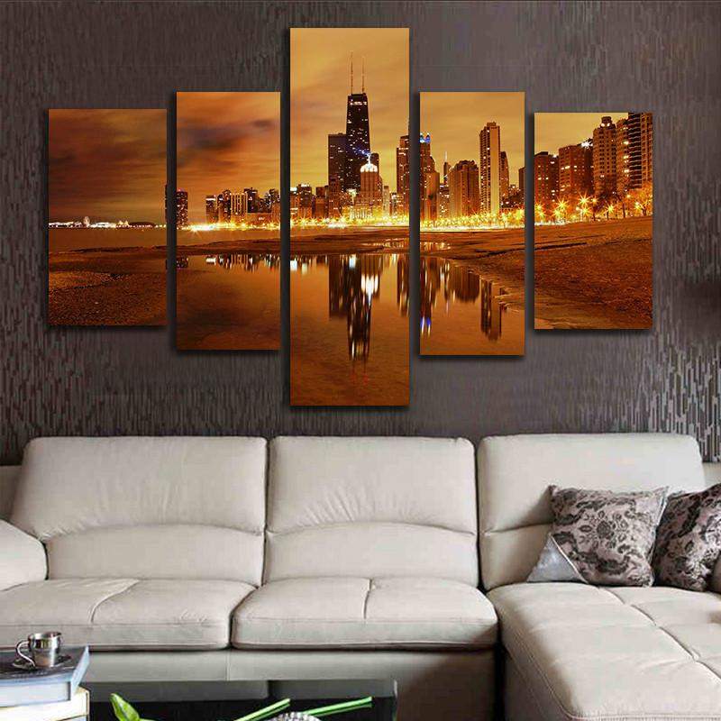 The Beauty Of Chicago Canvas Wall Art