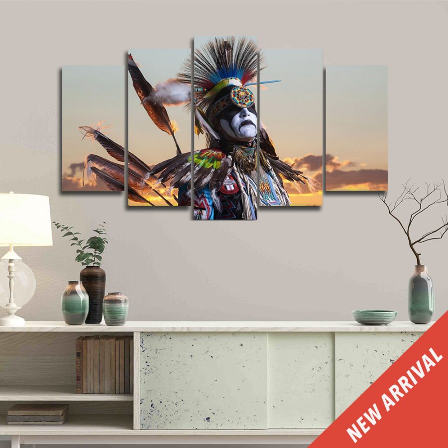 American Culture Indigenous Canvas Wall Art