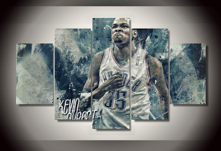 Basketball Sports Nba Kevin Durant Canvas Wall Art