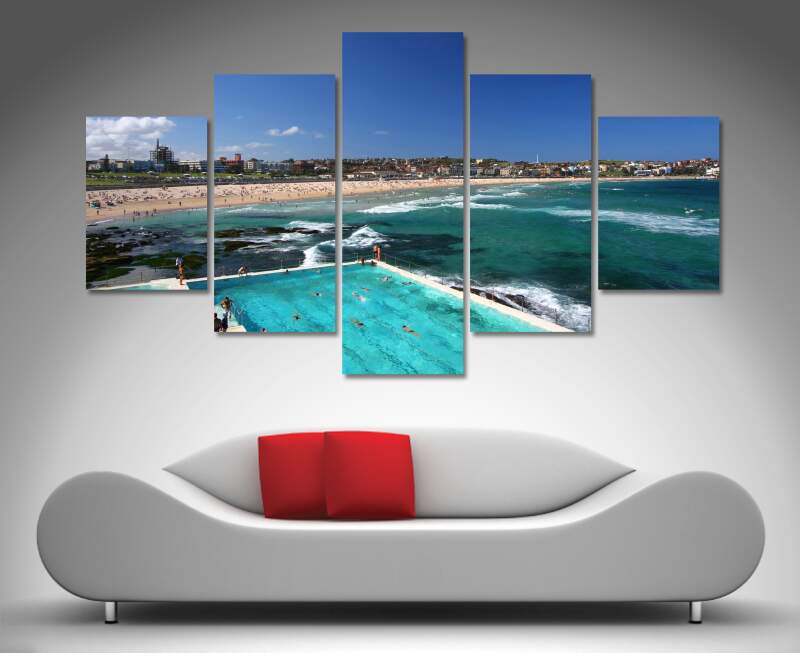 Bondi Beach Canvas Wall Art