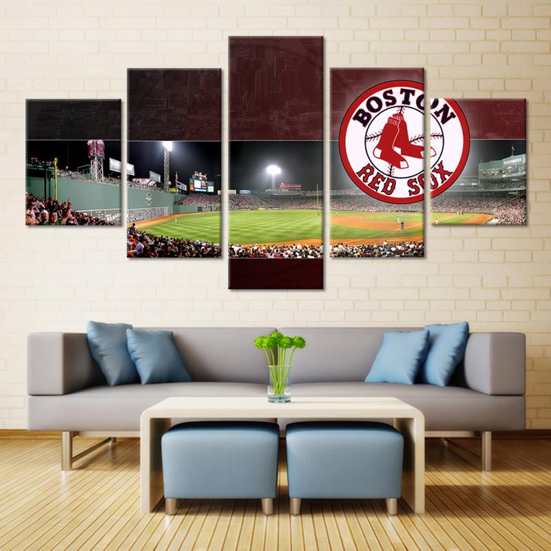 Boston Red Sox Stadium Canvas Wall Art