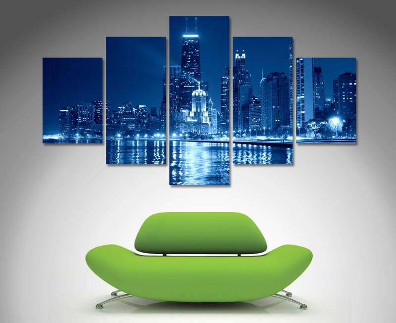 Chicago Canvas Wall Art Chicago Canvas Wall Art