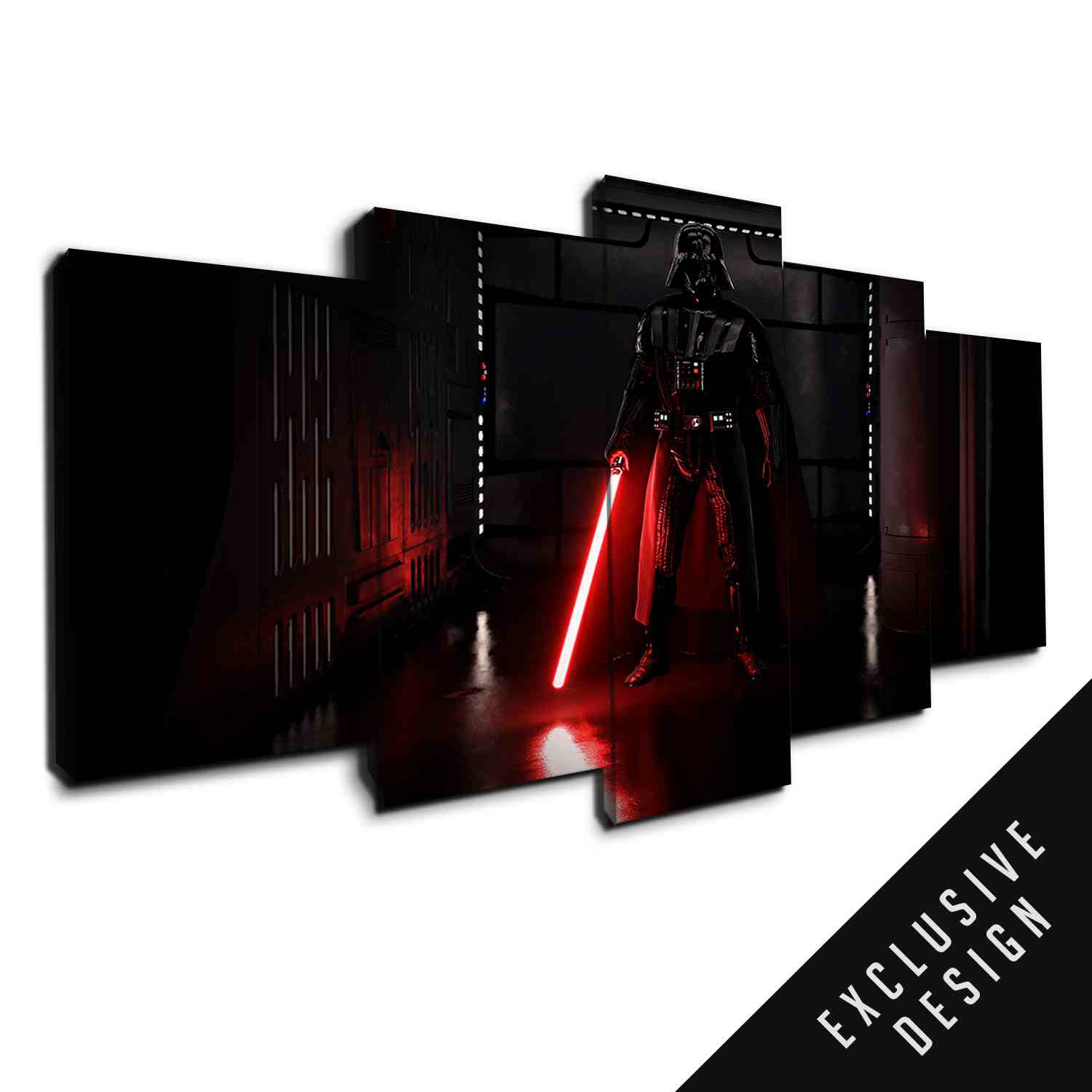 Star Wars Darth Vader In The Darkness Canvas Wall Art