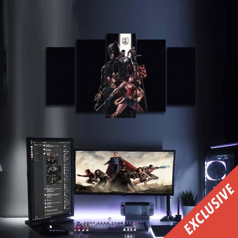 Dc Comics Black Canvas Wall Art Dc Comics Black Canvas Wall Art