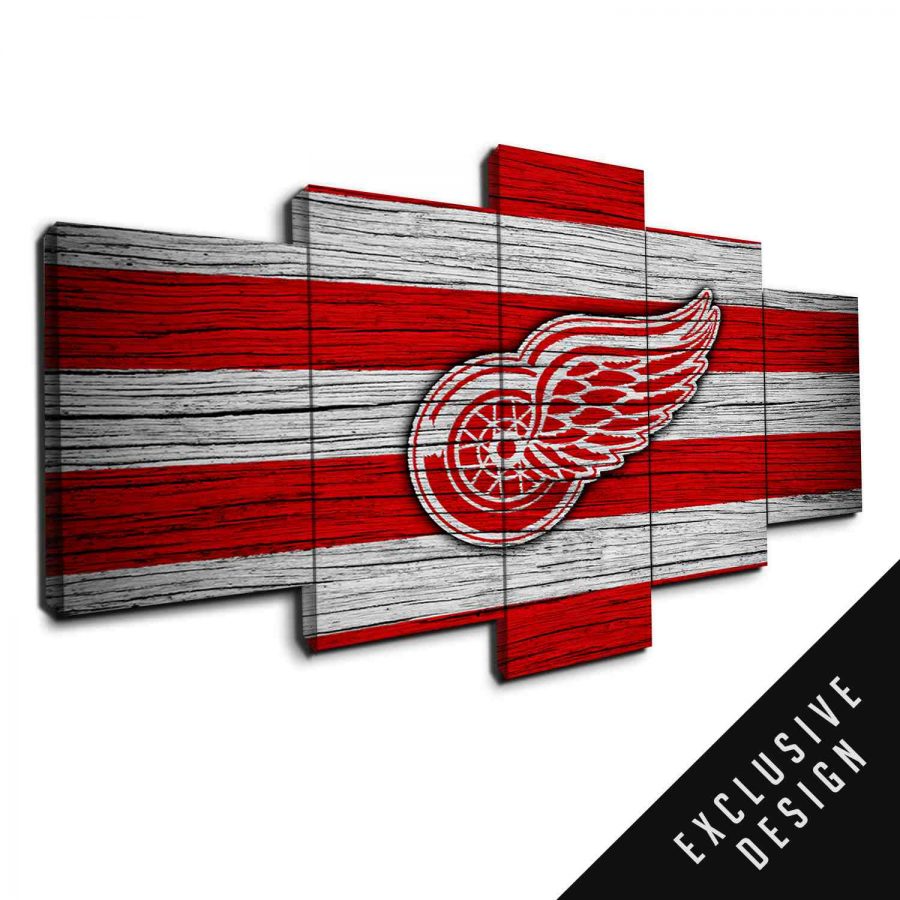 Detroit Red Wings NHL Team Canvas Wall Art