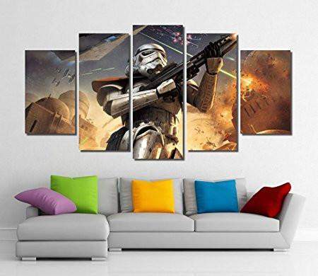 Fallout Of Star Wars Canvas Wall Art