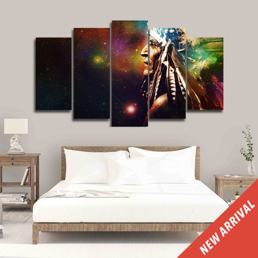 Fantasy Dream Indigenous Canvas Wall Art