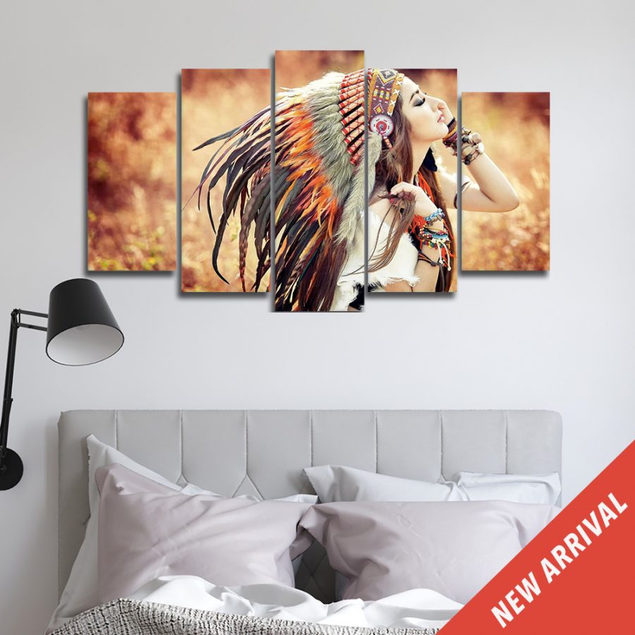 Field Indigenous Canvas Wall Art