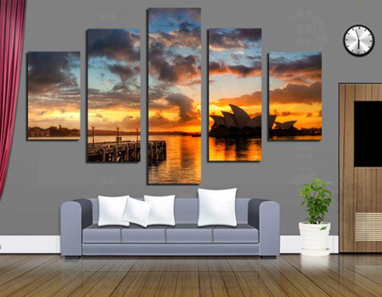 Sydney Opera House Canvas Wall Art Sydney Opera House Canvas Wall Art