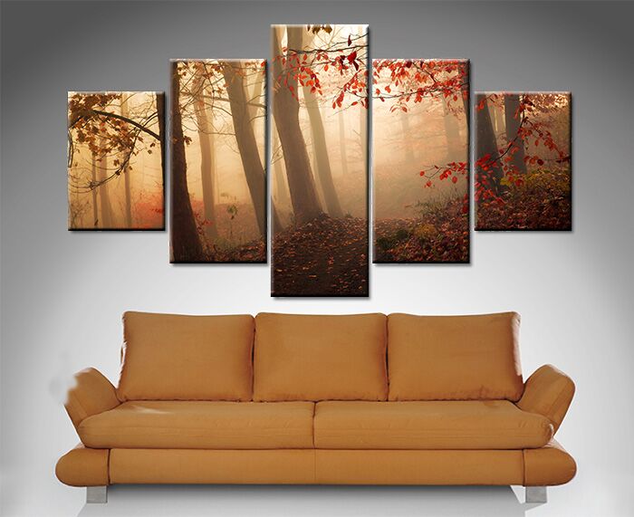 Into The Woods Canvas Wall Art