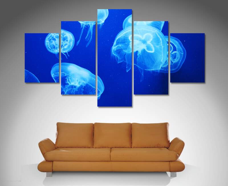 Jellyfish Canvas Wall Art