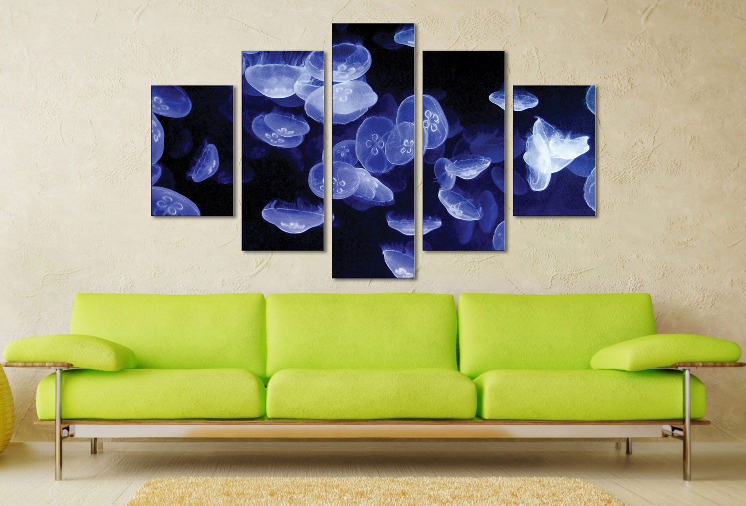 Jellyfish Canvas Wall Art Jellyfish Canvas Wall Art