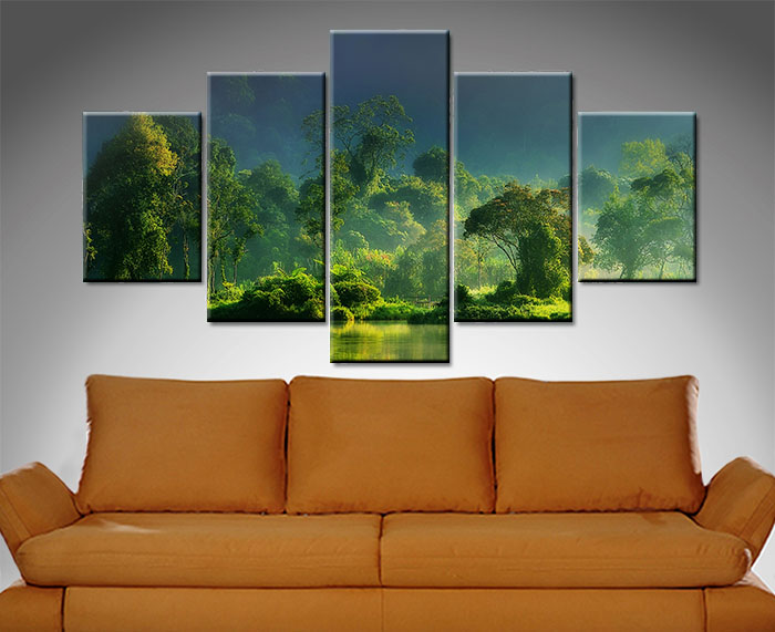 Jungle Lifelines Canvas Wall Art