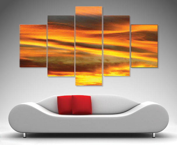 Linear Drifts Canvas Wall Art Linear Drifts Canvas Wall Art