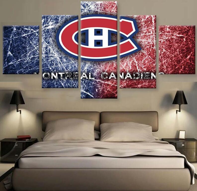 Montreal Canadiens Sports Team Canvas Wall Art