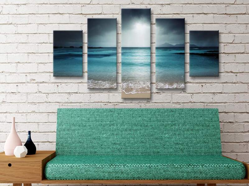 Moody Shores Canvas Wall Art Moody Shores Canvas Wall Art