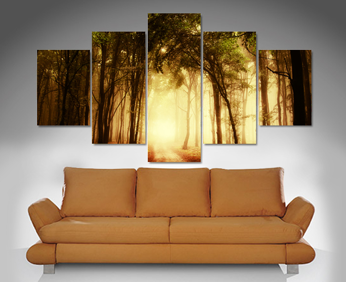 Mystical Woods Canvas Wall Art Mystical Woods Canvas Wall Art