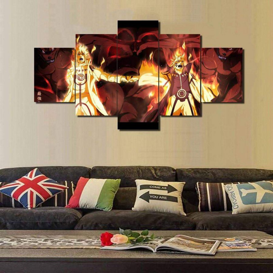 Naruto Fire Canvas Wall Art Naruto Fire Canvas Wall Art