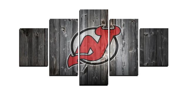 New Jersey Devils NHL Team Canvas Wall Art