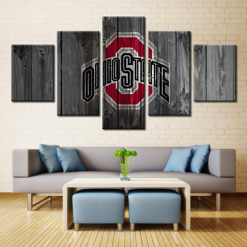 Ohio State Buckeyes Canvas Wall Art Ohio State Buckeyes Canvas Wall Art