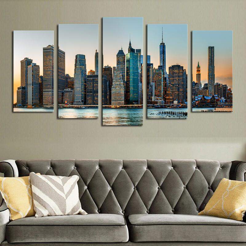 The City Canvas Wall Art The City Canvas Wall Art