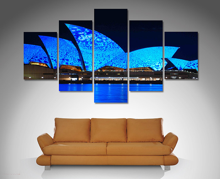 Opera House Lights Canvas Wall Art Opera House Lights Canvas Wall Art