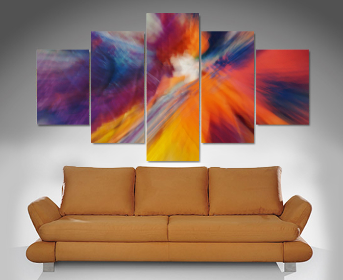 Painted Motion Canvas Wall Art Painted Motion Canvas Wall Art