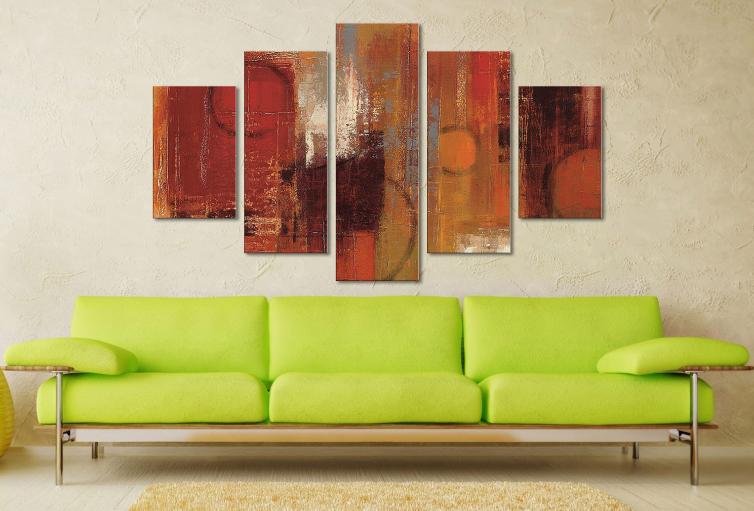 Pentatonic Crop Canvas Wall Art Pentatonic Crop Canvas Wall Art