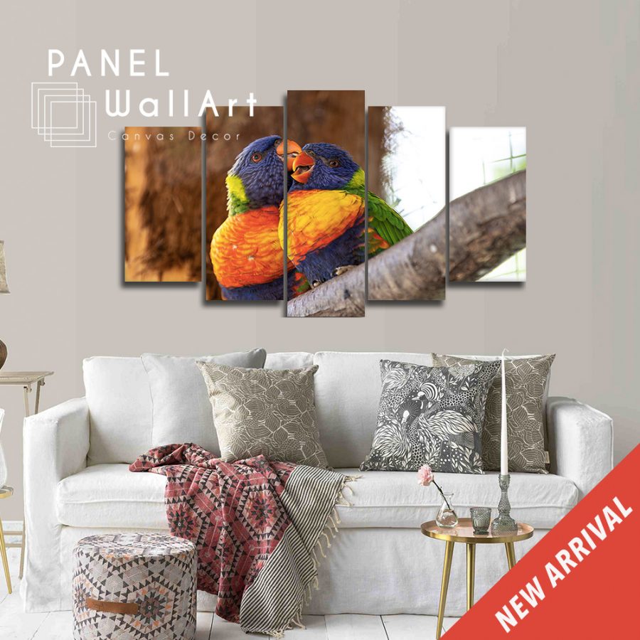 Perched Bird Canvas Wall Art
