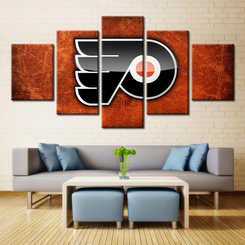 Philadelphia Flyers NHL Team Canvas Wall Art