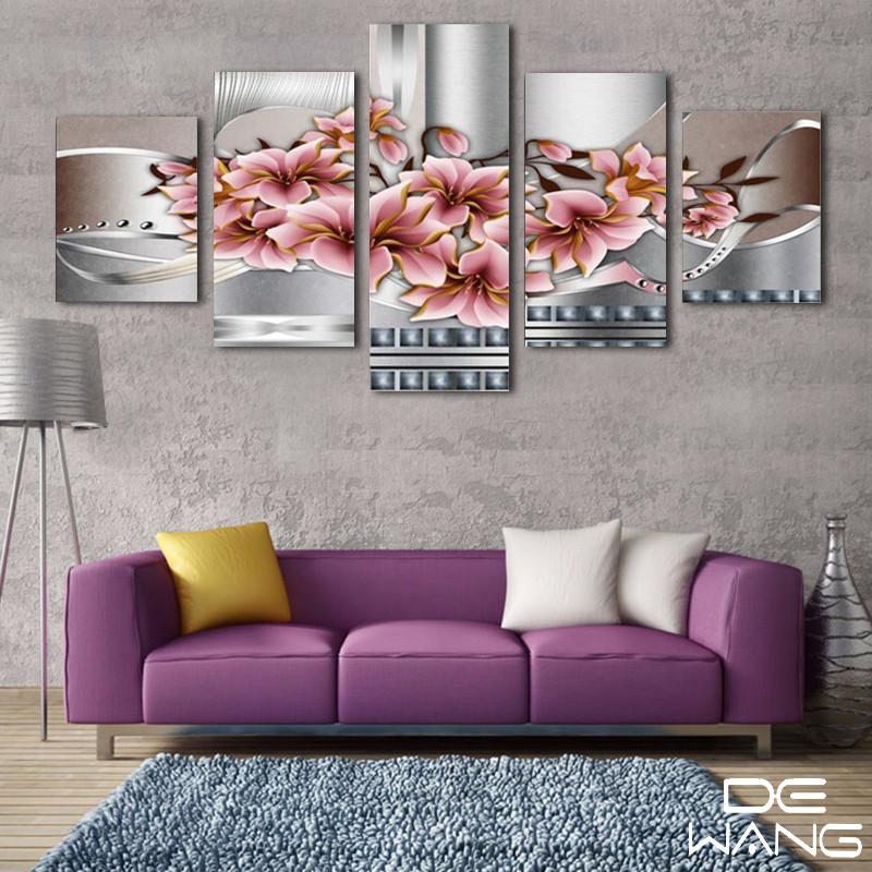 Pink Orchids Canvas Wall Art Pink Orchids Canvas Wall Art