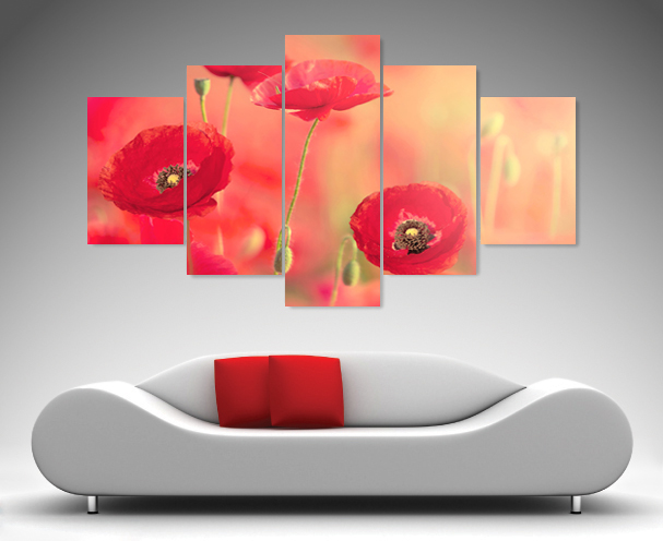 Poppy Dreams Canvas Wall Art Poppy Dreams Canvas Wall Art