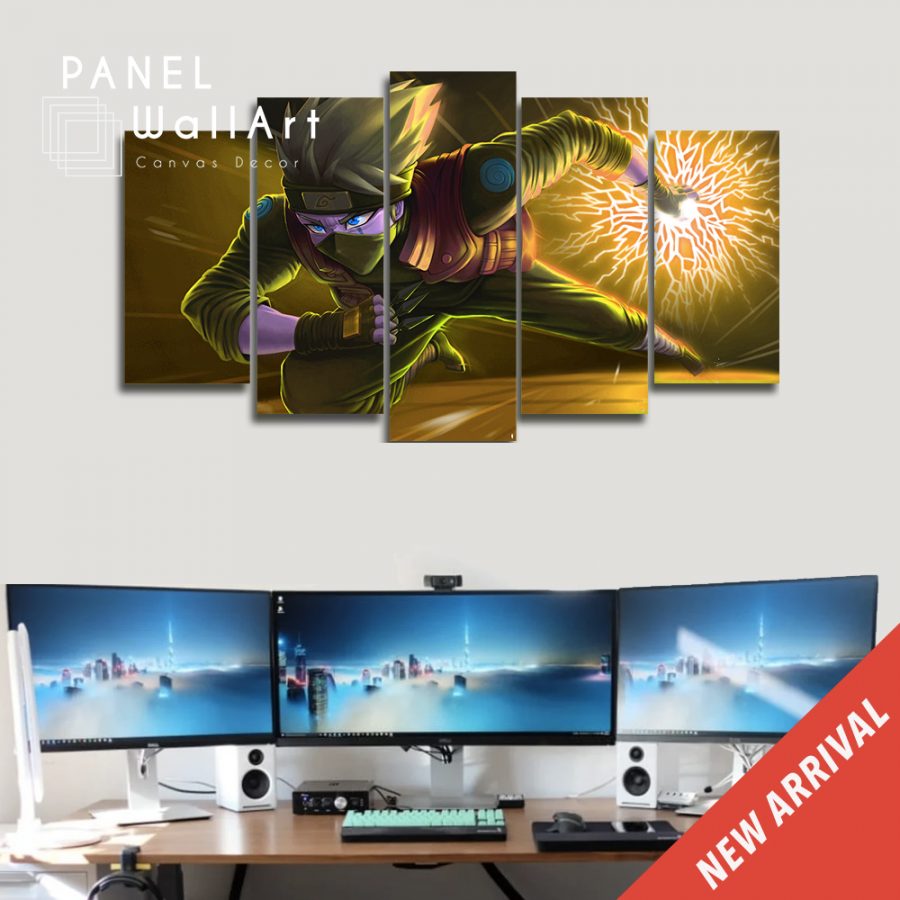 Powerful Naruto Anime Canvas Wall Art