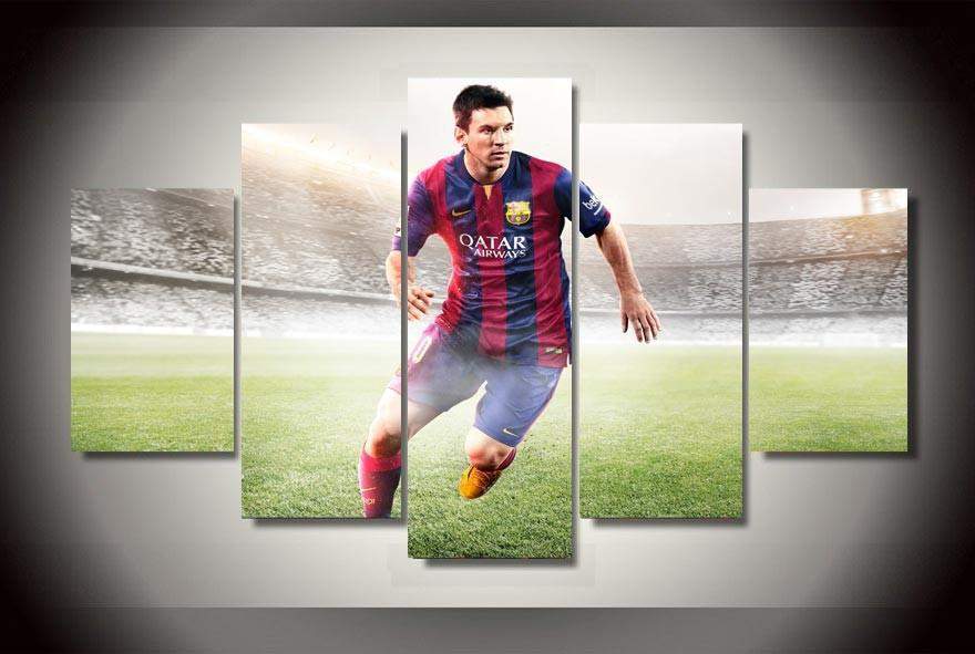 Framed Messi Canvas Wall Art Framed Messi Canvas Wall Art