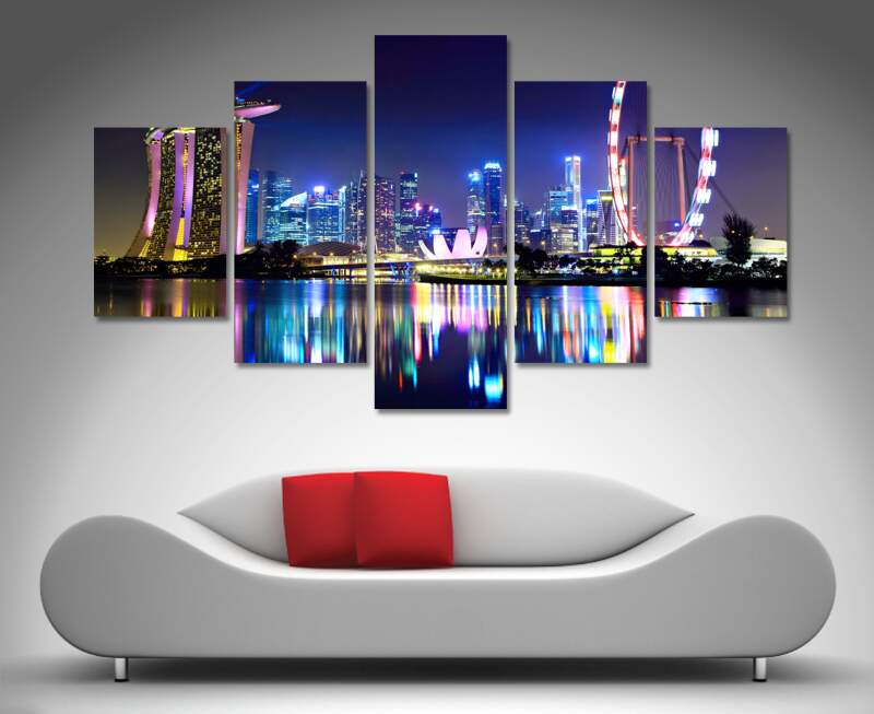 Singapore Canvas Wall Art Singapore Canvas Wall Art